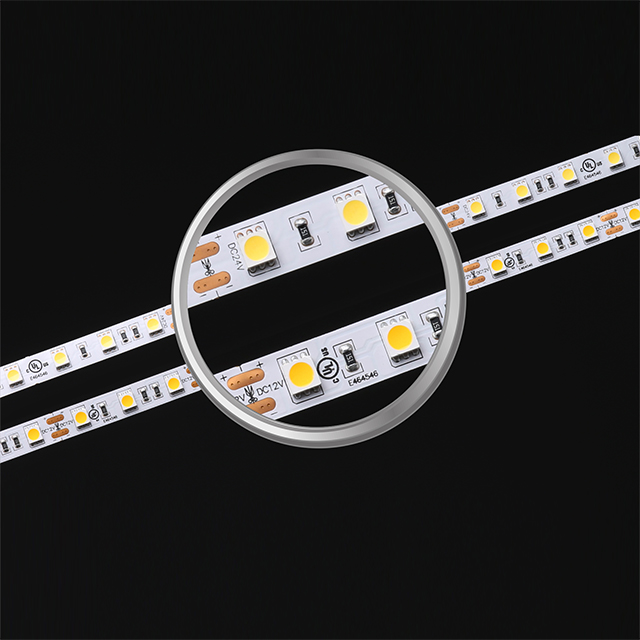 SMD5050 60LEDs 14.4W dimbare witte ledstripverlichting
